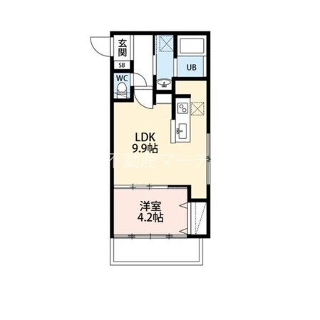 北２４条駅 徒歩8分 3階の物件間取画像